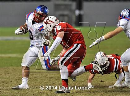 Thumbnail 2 in Clayton Valley Charter vs. Redlands East Valley (CIF State DIV 2 Final) photogallery.