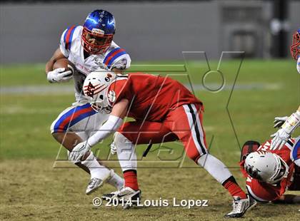 Thumbnail 3 in Clayton Valley Charter vs. Redlands East Valley (CIF State DIV 2 Final) photogallery.