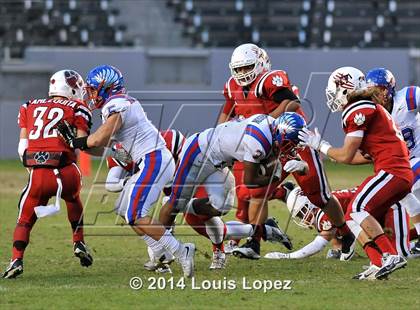 Thumbnail 1 in Clayton Valley Charter vs. Redlands East Valley (CIF State DIV 2 Final) photogallery.