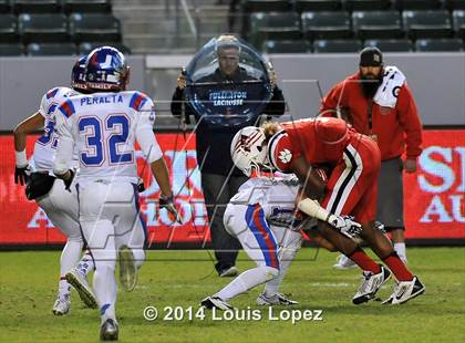 Thumbnail 2 in Clayton Valley Charter vs. Redlands East Valley (CIF State DIV 2 Final) photogallery.
