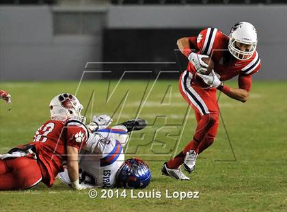 Thumbnail 1 in Clayton Valley Charter vs. Redlands East Valley (CIF State DIV 2 Final) photogallery.