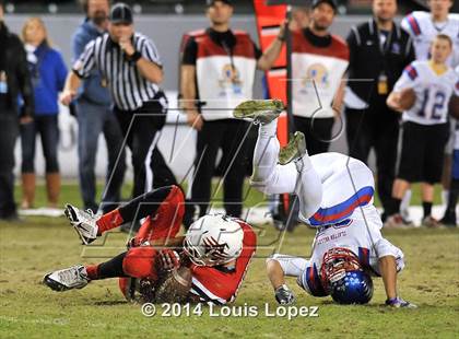 Thumbnail 3 in Clayton Valley Charter vs. Redlands East Valley (CIF State DIV 2 Final) photogallery.