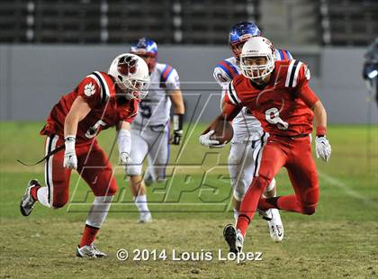 Thumbnail 3 in Clayton Valley Charter vs. Redlands East Valley (CIF State DIV 2 Final) photogallery.