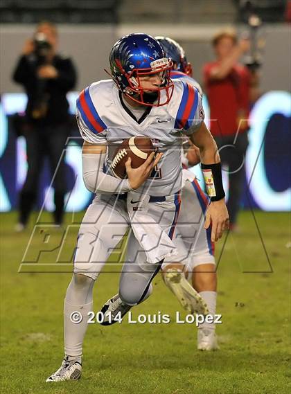 Thumbnail 1 in Clayton Valley Charter vs. Redlands East Valley (CIF State DIV 2 Final) photogallery.