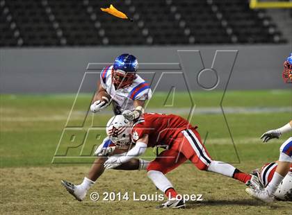 Thumbnail 1 in Clayton Valley Charter vs. Redlands East Valley (CIF State DIV 2 Final) photogallery.
