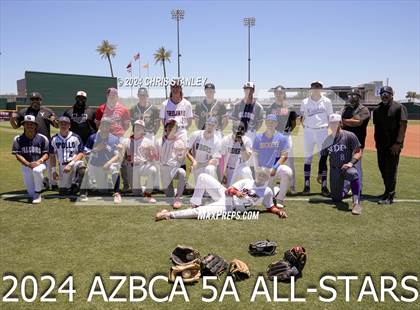 Thumbnail 1 in AzBCA - 5A All Star Game photogallery.