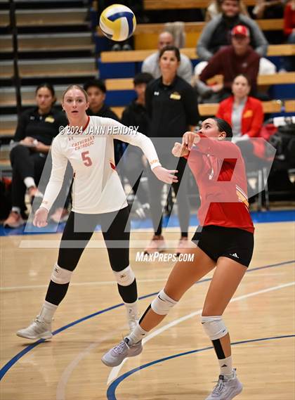 Thumbnail 1 in Archbishop Mitty vs Cathedral Catholic (CIF Open Division Final) photogallery.