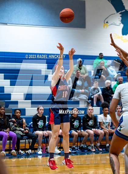Thumbnail 3 in Christ Prep Academy vs. Blue Springs South (Grain Valley Invitational) photogallery.