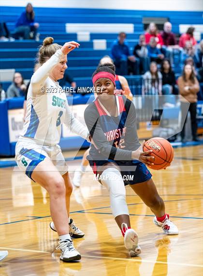 Thumbnail 1 in Christ Prep Academy vs. Blue Springs South (Grain Valley Invitational) photogallery.
