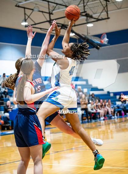 Thumbnail 2 in Christ Prep Academy vs. Blue Springs South (Grain Valley Invitational) photogallery.