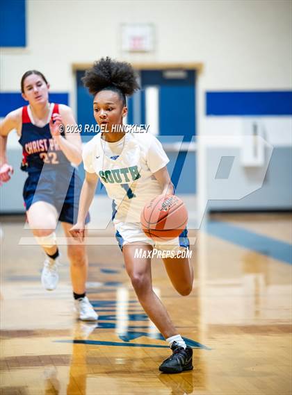 Thumbnail 2 in Christ Prep Academy vs. Blue Springs South (Grain Valley Invitational) photogallery.