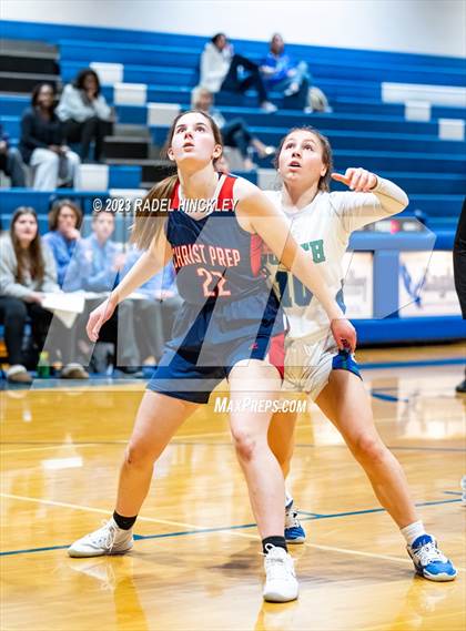 Thumbnail 3 in Christ Prep Academy vs. Blue Springs South (Grain Valley Invitational) photogallery.