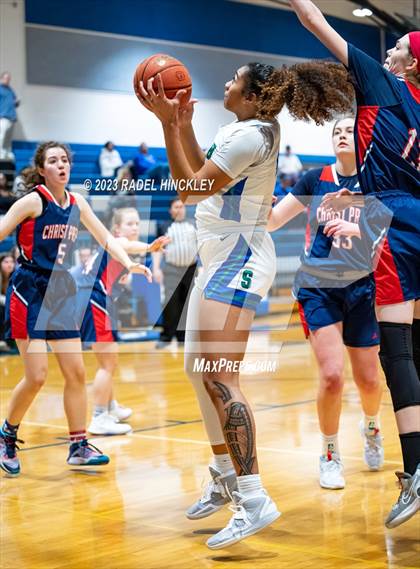 Thumbnail 2 in Christ Prep Academy vs. Blue Springs South (Grain Valley Invitational) photogallery.