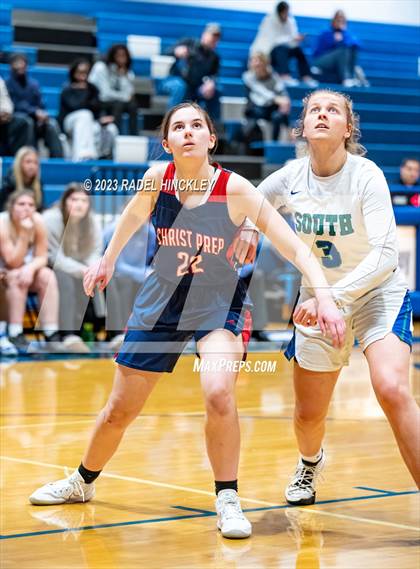 Thumbnail 1 in Christ Prep Academy vs. Blue Springs South (Grain Valley Invitational) photogallery.