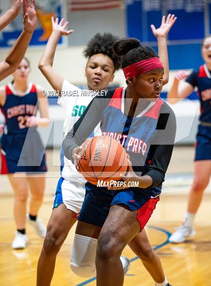 Thumbnail 3 in Christ Prep Academy vs. Blue Springs South (Grain Valley Invitational) photogallery.