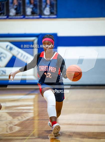 Thumbnail 2 in Christ Prep Academy vs. Blue Springs South (Grain Valley Invitational) photogallery.