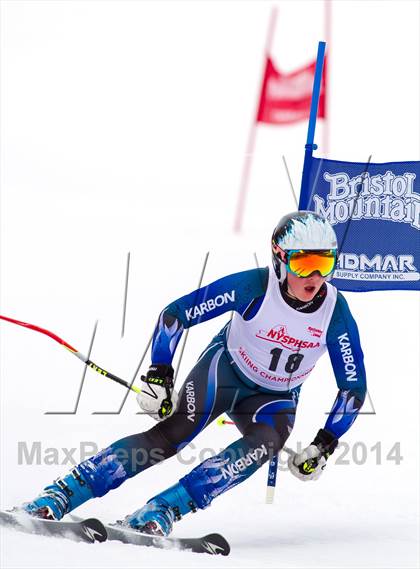 Thumbnail 2 in NYSPHSAA  Alpine Championships (Giant Slalom) photogallery.