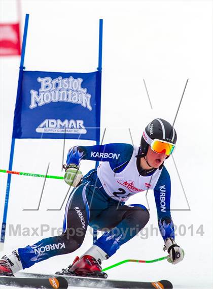 Thumbnail 3 in NYSPHSAA  Alpine Championships (Giant Slalom) photogallery.