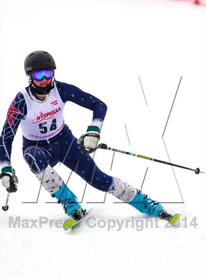 Thumbnail 2 in NYSPHSAA  Alpine Championships (Giant Slalom) photogallery.