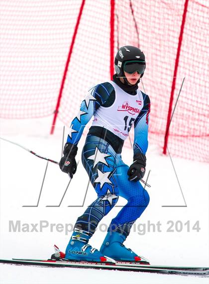 Thumbnail 2 in NYSPHSAA  Alpine Championships (Giant Slalom) photogallery.