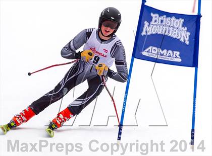 Thumbnail 2 in NYSPHSAA  Alpine Championships (Giant Slalom) photogallery.