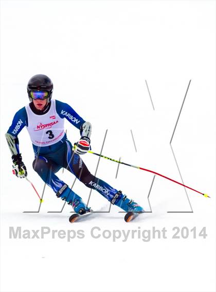Thumbnail 2 in NYSPHSAA  Alpine Championships (Giant Slalom) photogallery.