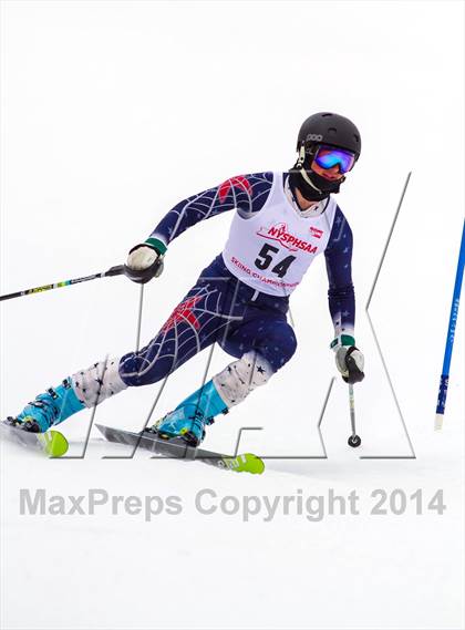 Thumbnail 2 in NYSPHSAA  Alpine Championships (Giant Slalom) photogallery.