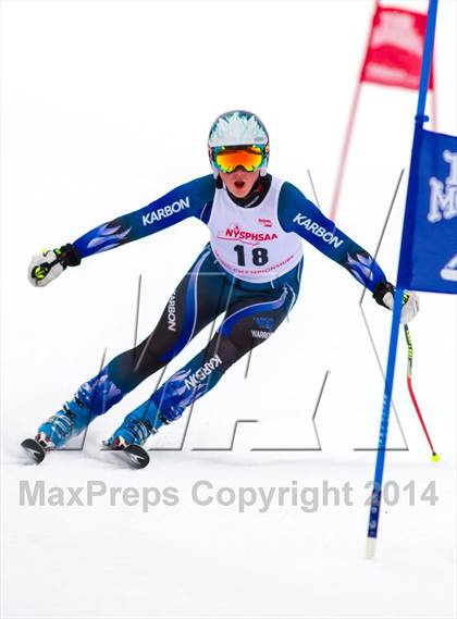 Thumbnail 1 in NYSPHSAA  Alpine Championships (Giant Slalom) photogallery.