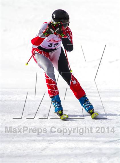 Thumbnail 2 in NYSPHSAA  Alpine Championships (Giant Slalom) photogallery.