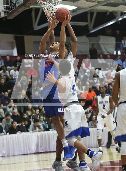Thumbnail 2 in DeMatha vs. Archbishop Molloy (Spalding Hoophall Classic) photogallery.