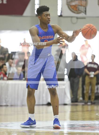 Thumbnail 1 in DeMatha vs. Archbishop Molloy (Spalding Hoophall Classic) photogallery.