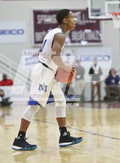 Thumbnail 2 in DeMatha vs. Archbishop Molloy (Spalding Hoophall Classic) photogallery.