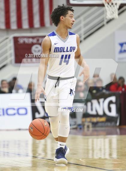 Thumbnail 1 in DeMatha vs. Archbishop Molloy (Spalding Hoophall Classic) photogallery.