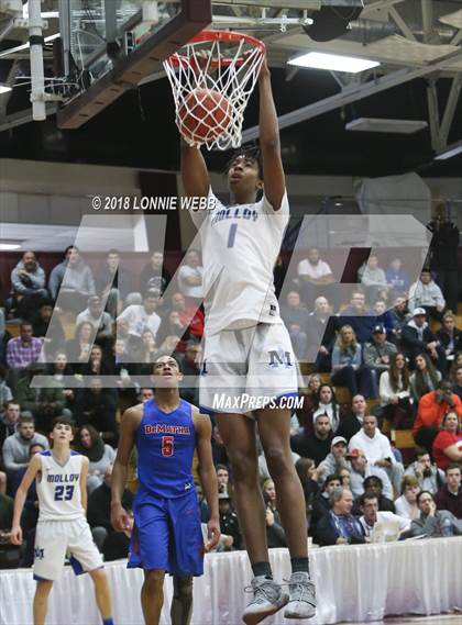 Thumbnail 3 in DeMatha vs. Archbishop Molloy (Spalding Hoophall Classic) photogallery.