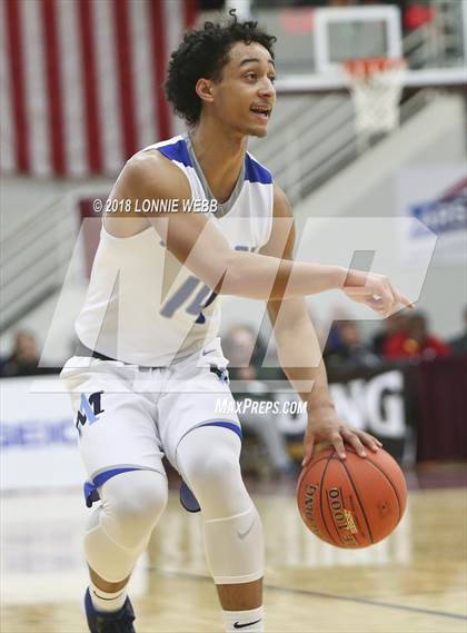 Thumbnail 1 in DeMatha vs. Archbishop Molloy (Spalding Hoophall Classic) photogallery.