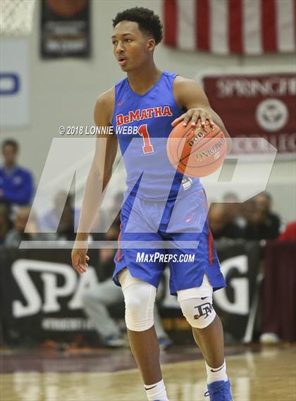 Thumbnail 2 in DeMatha vs. Archbishop Molloy (Spalding Hoophall Classic) photogallery.