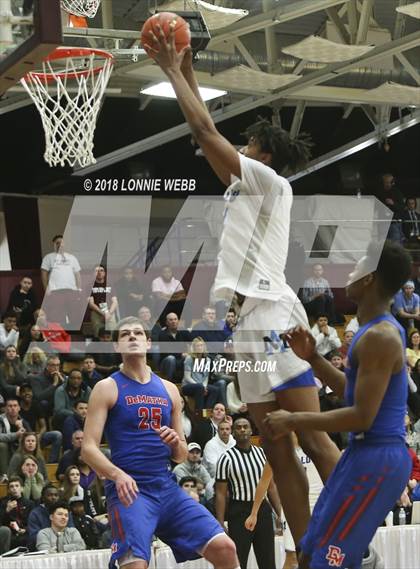 Thumbnail 3 in DeMatha vs. Archbishop Molloy (Spalding Hoophall Classic) photogallery.