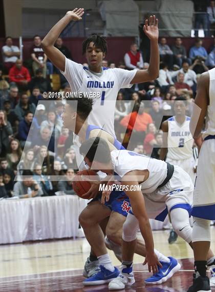 Thumbnail 1 in DeMatha vs. Archbishop Molloy (Spalding Hoophall Classic) photogallery.
