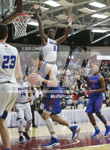 Thumbnail 3 in DeMatha vs. Archbishop Molloy (Spalding Hoophall Classic) photogallery.