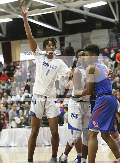 Thumbnail 2 in DeMatha vs. Archbishop Molloy (Spalding Hoophall Classic) photogallery.