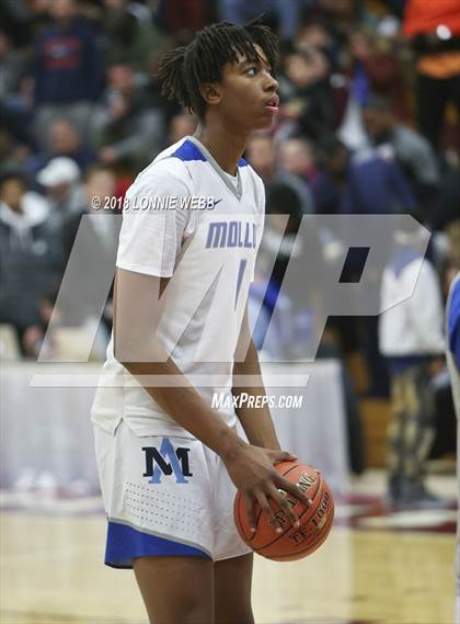 Thumbnail 1 in DeMatha vs. Archbishop Molloy (Spalding Hoophall Classic) photogallery.
