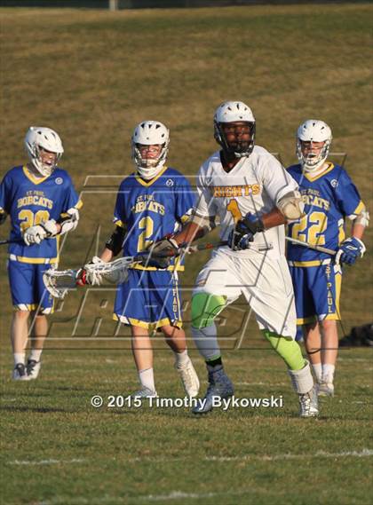 Thumbnail 1 in St. Michael-Albertville vs. St. Paul Central  photogallery.