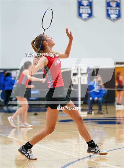 Thumbnail 2 in AIA D1/D2 Badminton Team Finals photogallery.