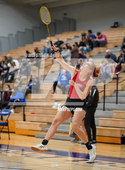 Thumbnail 2 in AIA D1/D2 Badminton Team Finals photogallery.