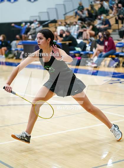 Thumbnail 3 in AIA D1/D2 Badminton Team Finals photogallery.