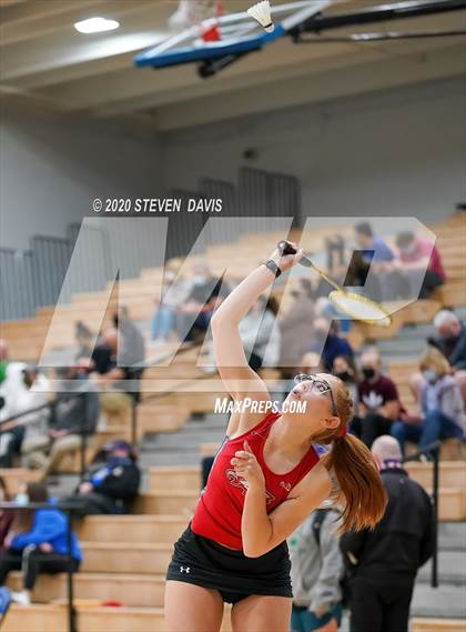 Thumbnail 3 in AIA D1/D2 Badminton Team Finals photogallery.