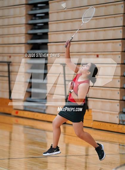 Thumbnail 2 in AIA D1/D2 Badminton Team Finals photogallery.
