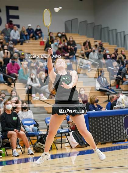 Thumbnail 2 in AIA D1/D2 Badminton Team Finals photogallery.