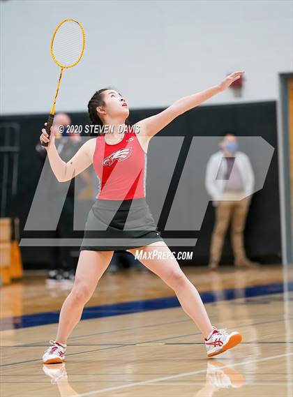 Thumbnail 2 in AIA D1/D2 Badminton Team Finals photogallery.