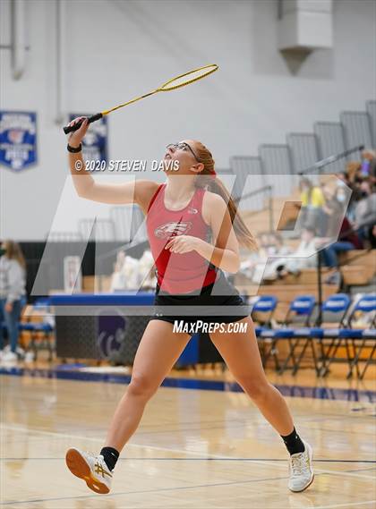 Thumbnail 3 in AIA D1/D2 Badminton Team Finals photogallery.
